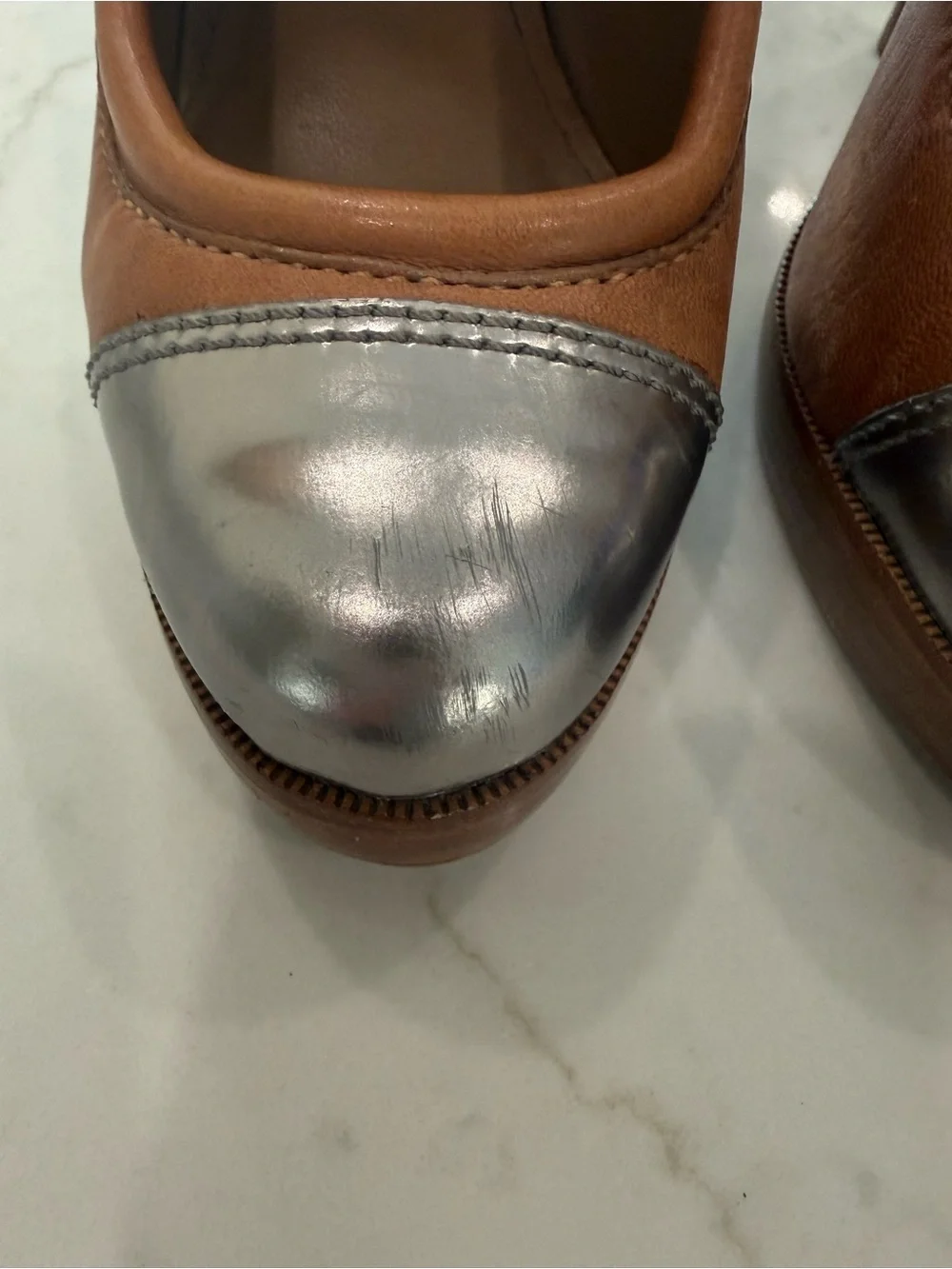 Tory Burch Nova All-Leather Platform Pumps
